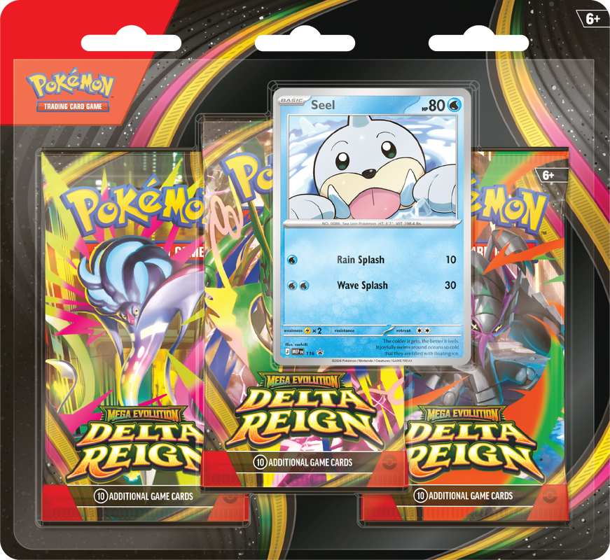 POKEMON ME06 DELTA REIGN 3PK BLISTER
