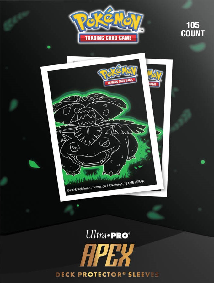 UP D-PRO APEX POKEMON NEON KANTO VENUSAUR 105CT | 074427166557