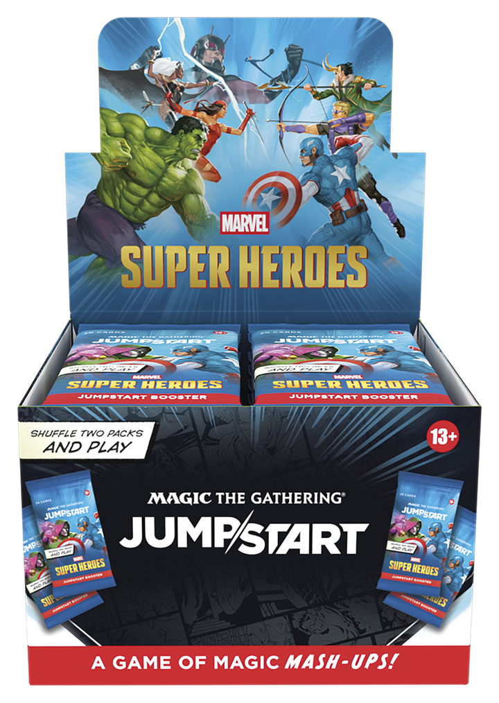MTG MARVEL SUPER HEROES JUMPSTART BOOSTER | 195166313269