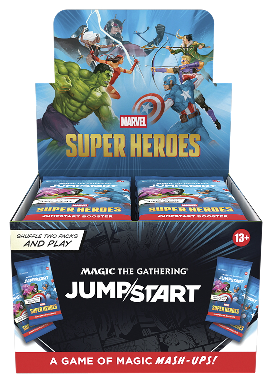 MTG MARVEL SUPER HEROES JUMPSTART BOOSTER | 195166313269