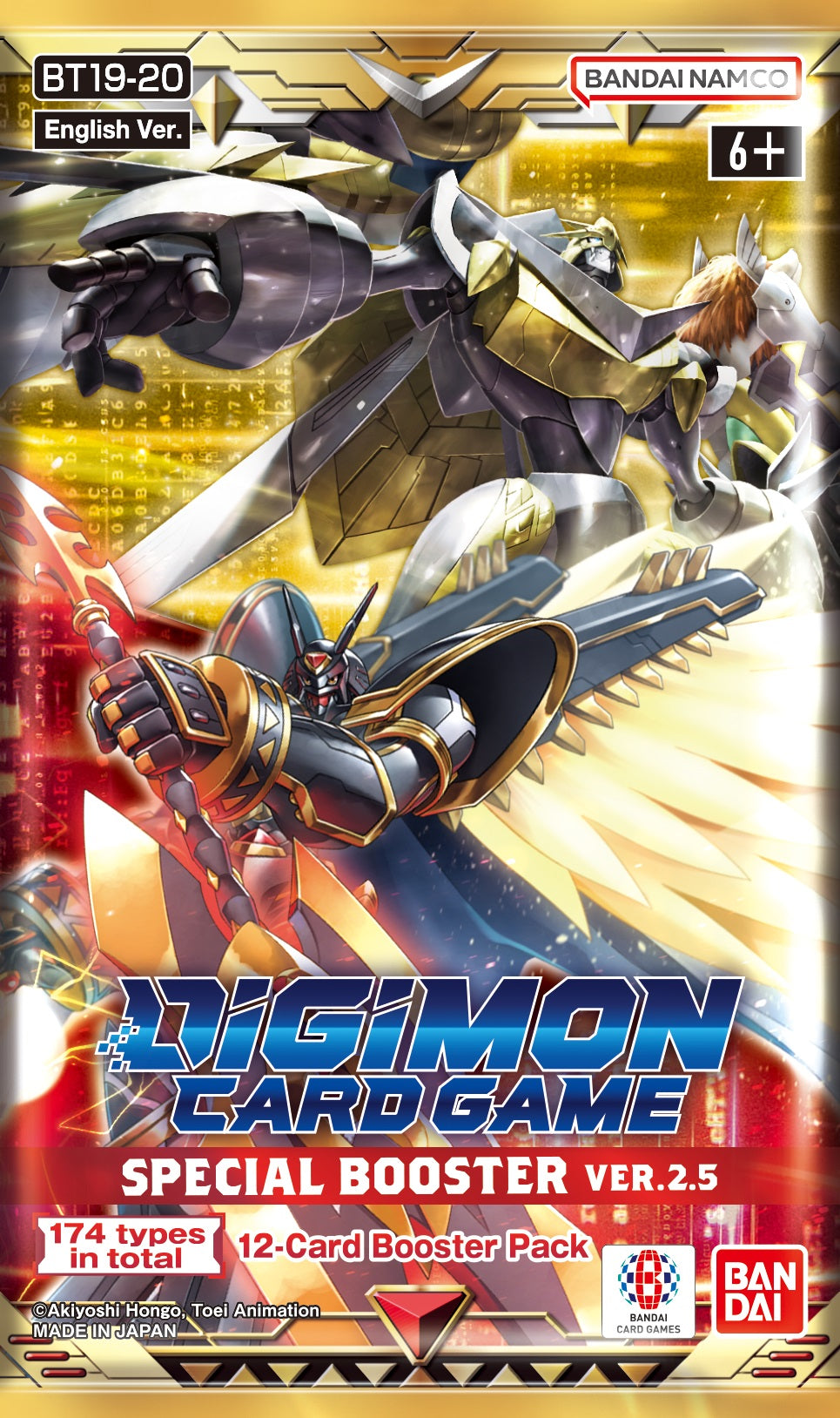 DIGIMON CG BT19-20 SPECIAL BOOSTER VER 2.5 | 810158830882