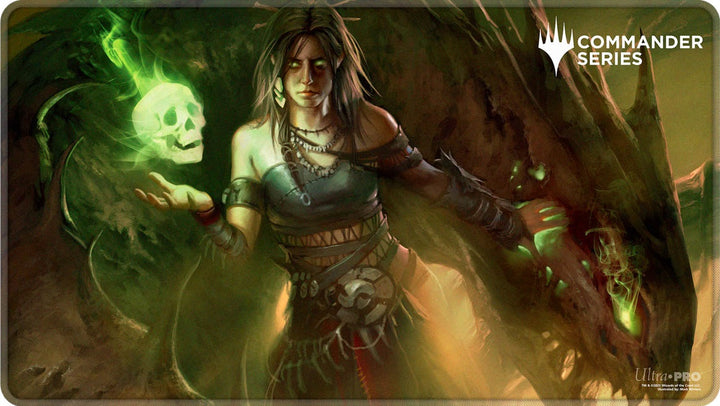 UP PLAYMAT MTG COMMANDER SERIES FAN VOTE 2 MEREN STITCHED | 074427387853