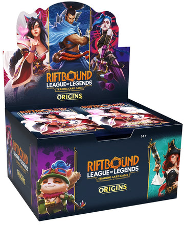 RIFTBOUND LEAGUE OF LEGENDS TCG ORIGINS BOOSTER DISPLAY | 810155273248