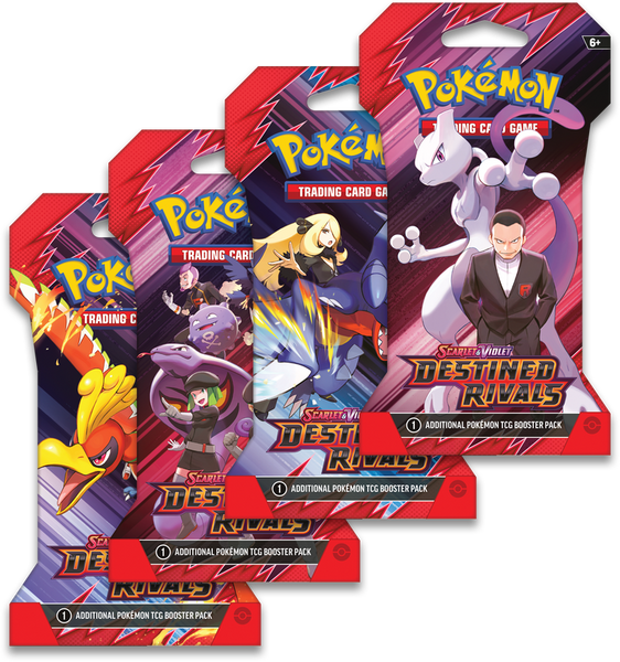SLEEVED POKEMON SV10 DESTINED RIVALS PACK(196214111233) | P-Rex Hobby