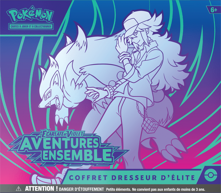 POKEMON FRENCH SV9 JOURNEY TOGETHER ELITE TRAINER BOX | 196214108097