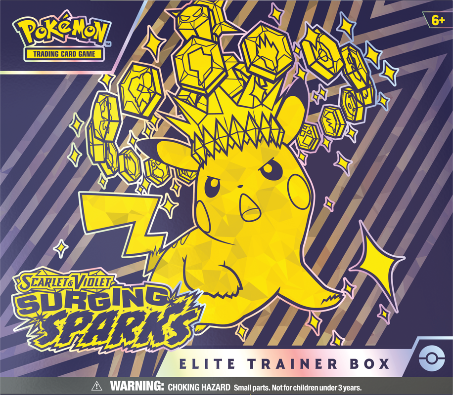 POKEMON SV8 SURGING SPARKS ELITE TRAINER | 820650859526
