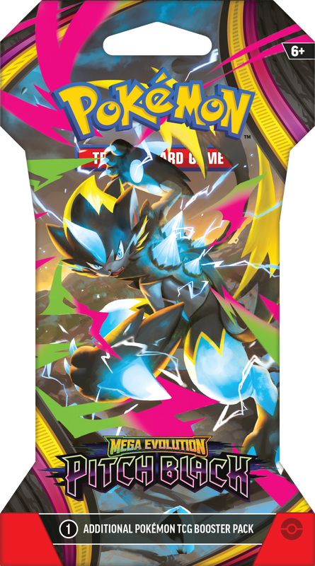 SLEEVED POKEMON ME05 PITCH BLACK PACK | 196214142756