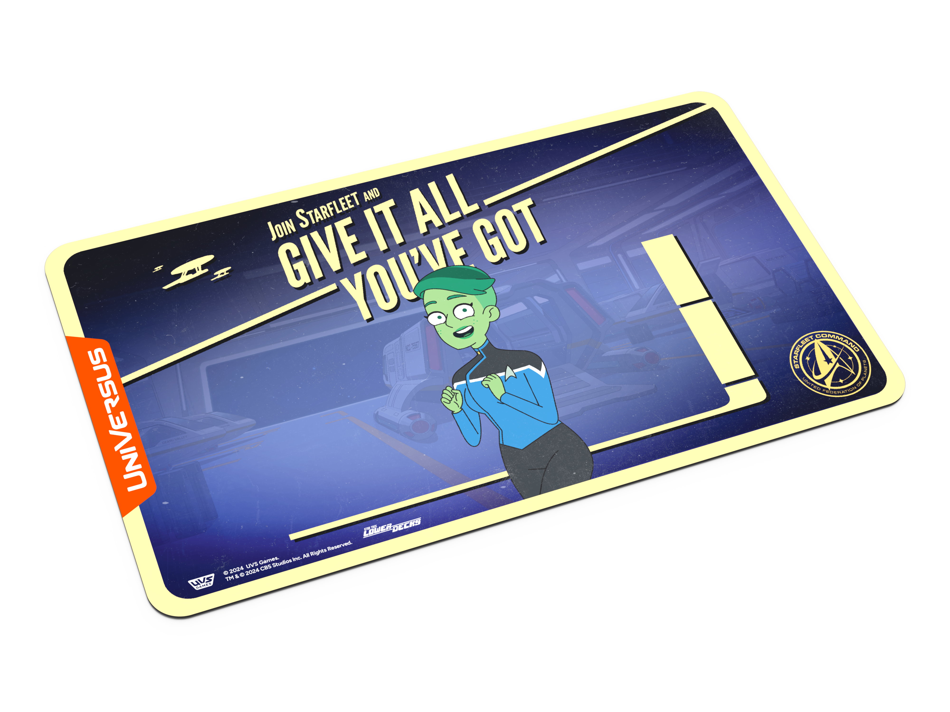 Universus CCG: Star Trek Lower Decks Challenger Series- Tendi Playmat(810155271954)(810155271954)