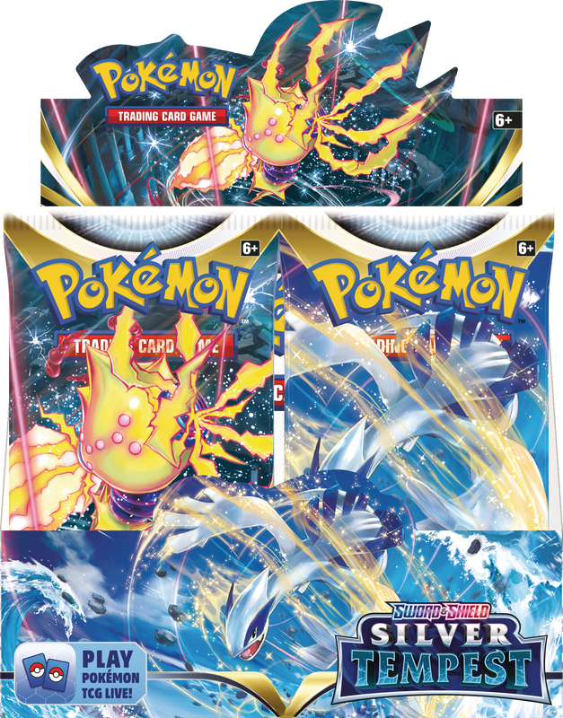 Pokemon TCG: Sword &amp; Shield 12 Silver Tempest Booster Display | 820650860911