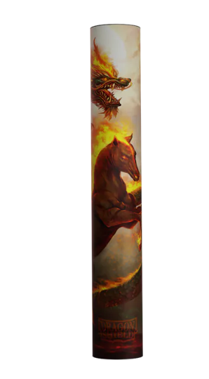 DRAGON SHIELD PLAYMAT WITH TUBE FIRE HORSE | 5706569205263