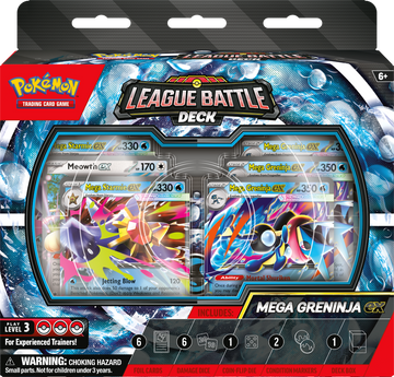 POKEMON LEAGUE BATTLE DECK MEGA GRENINJA EX