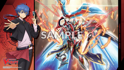 BUSHI SUPPLIES RUBBER PLAYMAT VOL. 13 CFV DIVINEZ DELUXE FINALS DESIGN A: YU-YU & ARS VAIRINA | 888502122403