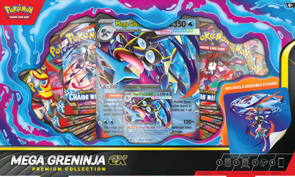 POKEMON MEGA GRENINJA EX PREMIUM COLLECTION|P-Rex Hobby POKEMON MEGA GRENINJA EX PREMIUM COLLECTION|P-Rex Hobby