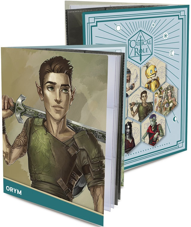 UP BINDER CRITICAL ROLE FOLIO ORYM W/ STICKERS (12 | 074427161224