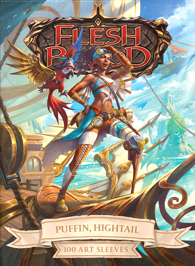 DRAGON SHIELD SLEEVES MATTE FAB PUFFIN HIGHTAIL 100CT | 5706569161491