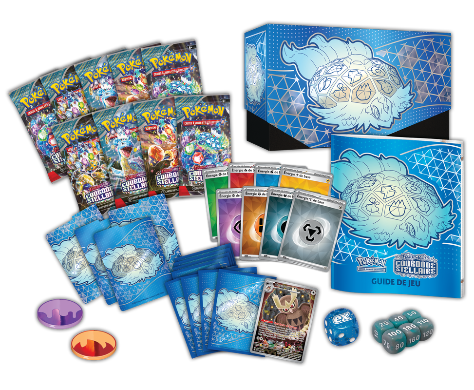 POKEMON FRENCH SV7 STELLAR CROWN ELITE TRAINER (10) | 820650559112