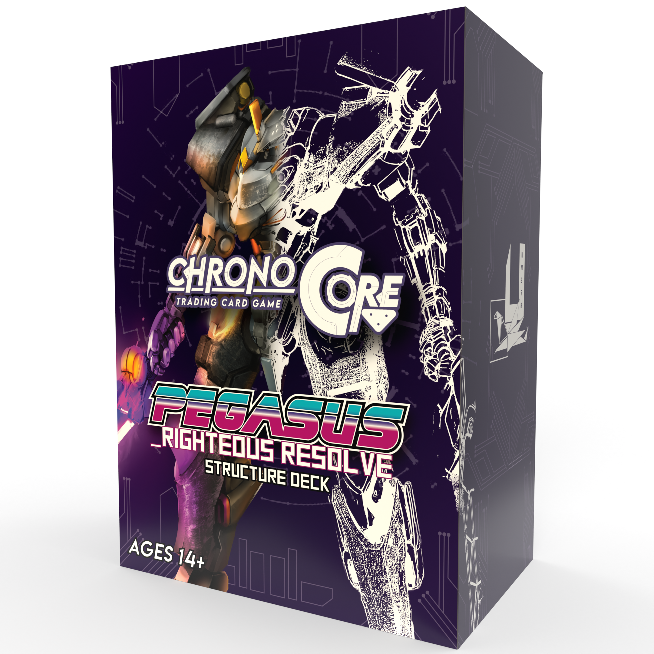 CHRONO CORE TCG SD02 PEGASUS - RIGHTEOUS RESOLVE STRUCTURE DECK