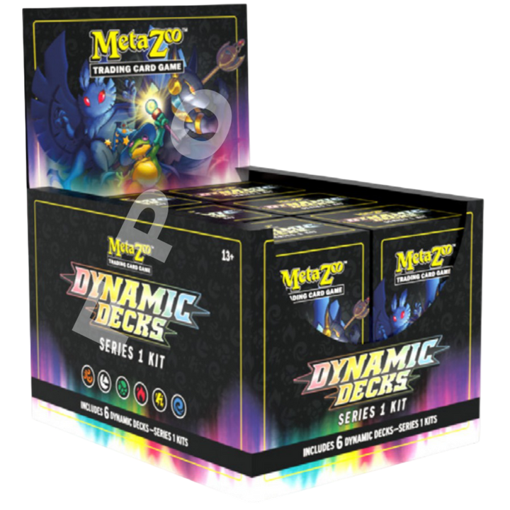 METAZOO TCG DYNAMIC DECKS SERIES 1 KIT DISPLAY 6CT | 123000246415