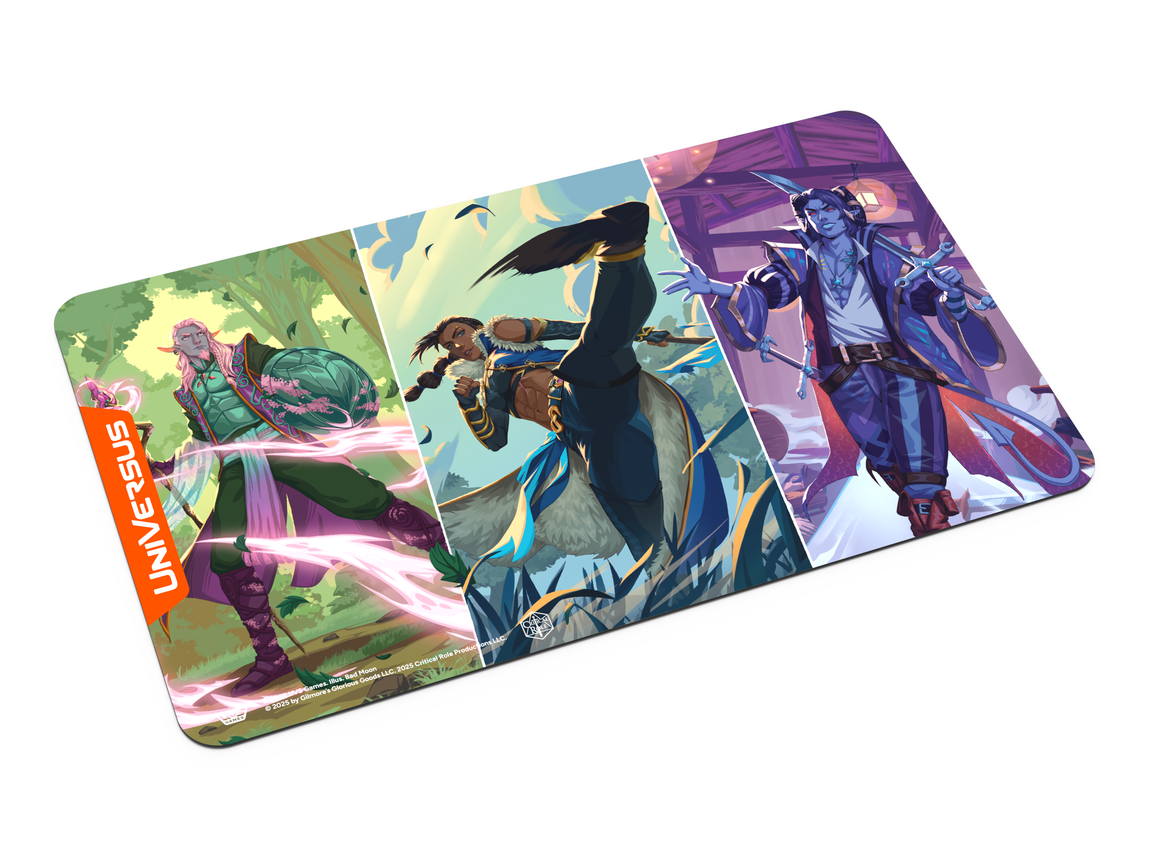 CRITICAL ROLE HEROES OF EXANDRIA PLAYMAT CADUCEUS, BEAUREGARD, MOLLYMAUK (6) | 810155272173