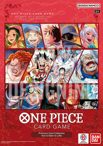 ONE PIECE CG PREMIUM CARD COLLECTION BEST SELECTION ACE & SABO & LUFFY