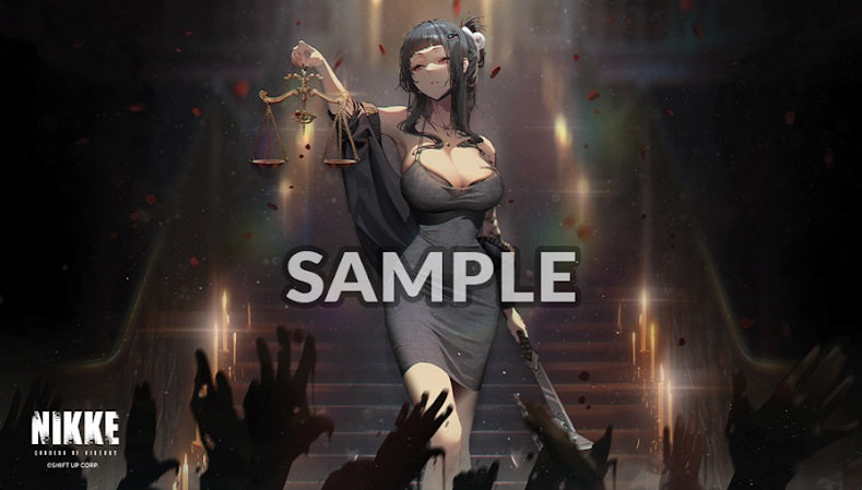 BUSHI SUPPLIES RUBBER PLAYMAT VOL. 10 GODDESS OF VICTORY: NIKKE DESIGN B: KILL THE LORD | 8885021121369