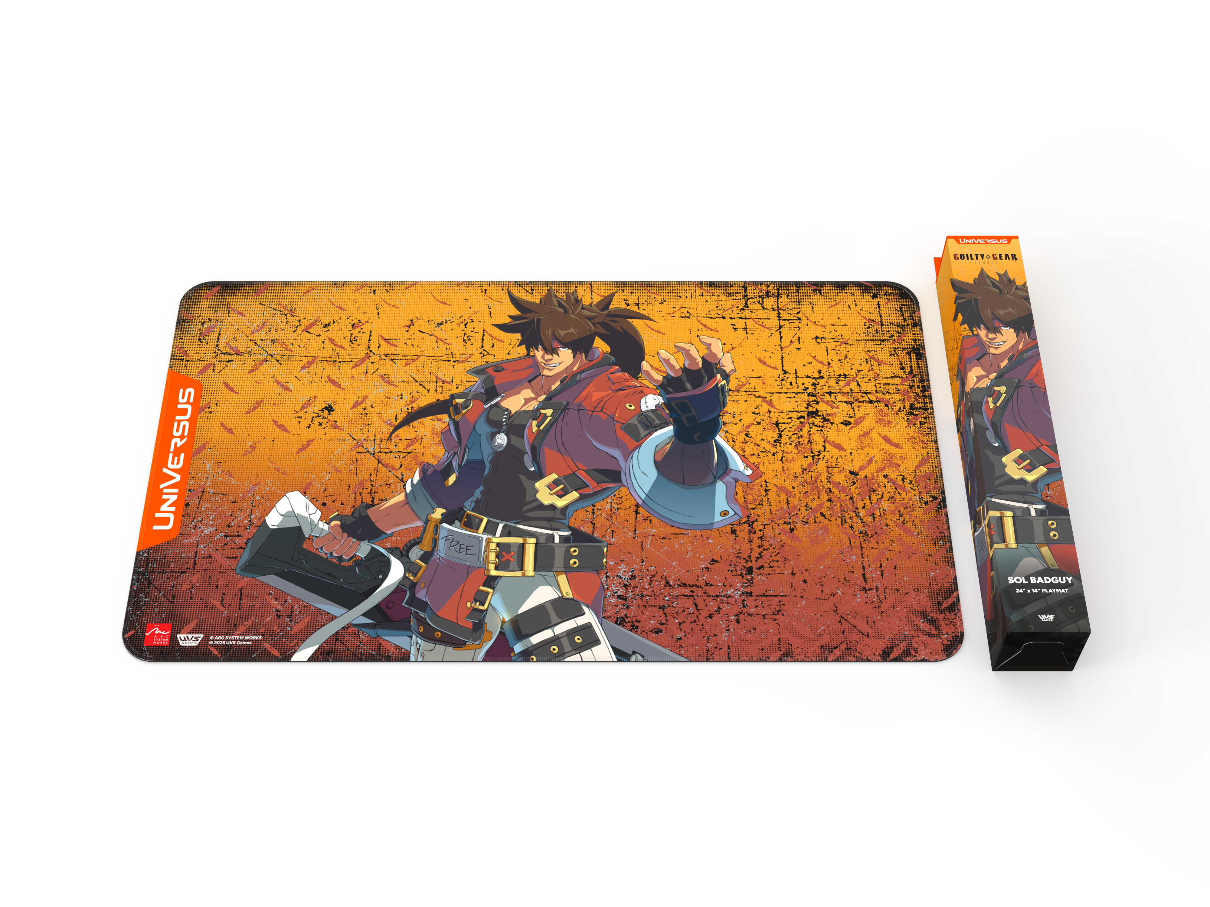 GUILTY GEAR - STRIVE - PLAYMAT SOL BADGUY | 810155274092