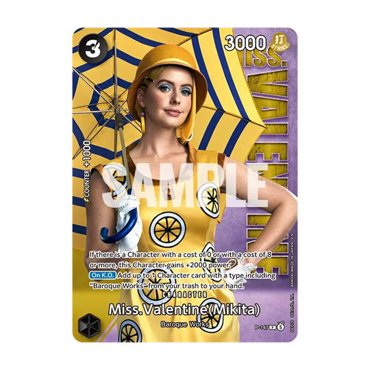 ONE PIECE CG PREMIUM CARD COLLECTION LIVE ACTION EDITION VOL.2 BAROQUE WORKS | 810199504742