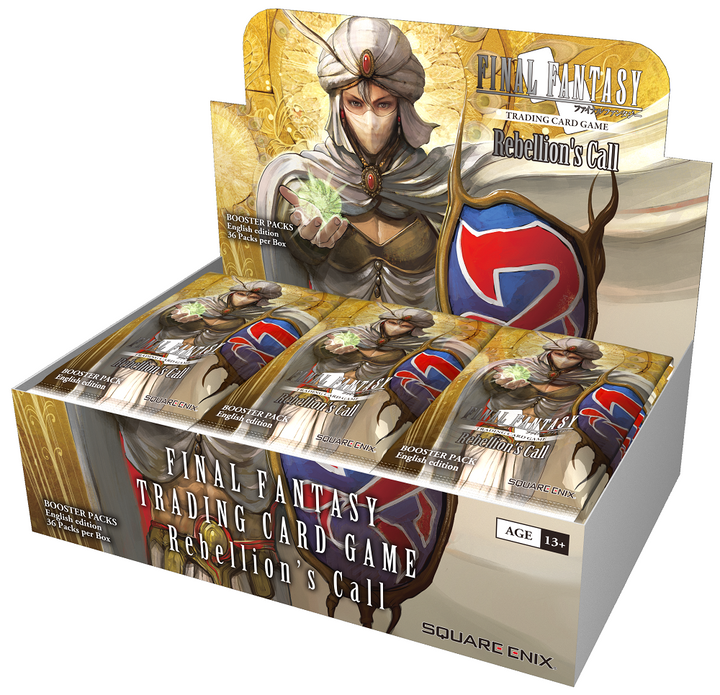 FINAL FANTASY TCG SET 17 REBELLION'S CALL BOOSTER | 662248839189