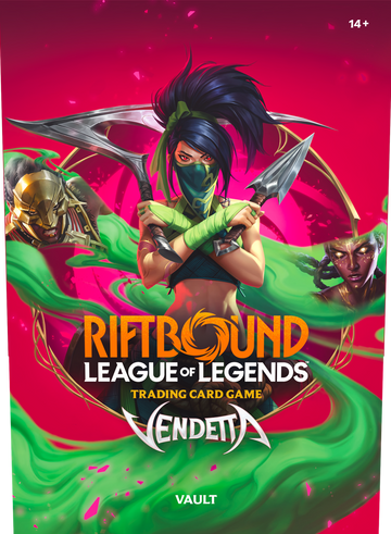 RIFTBOUND LEAGUE OF LEGENDS TCG VENDETTA VAULT | 810155275853