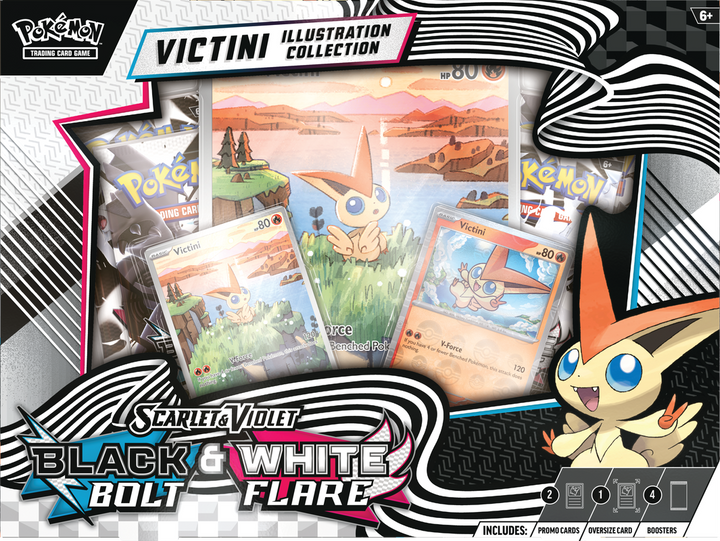 POKEMON FRENCH UNOVA VICTINI ILLUSTRATION COLLECTION | 196214112612