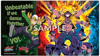 BUSHI SUPPLIES RUBBER PLAYMAT VOL. 14 CFV X FUTURE CARD BUDDYFIGHT DESIGN B: TETSUYA &amp; ASMODAI | 888502112519