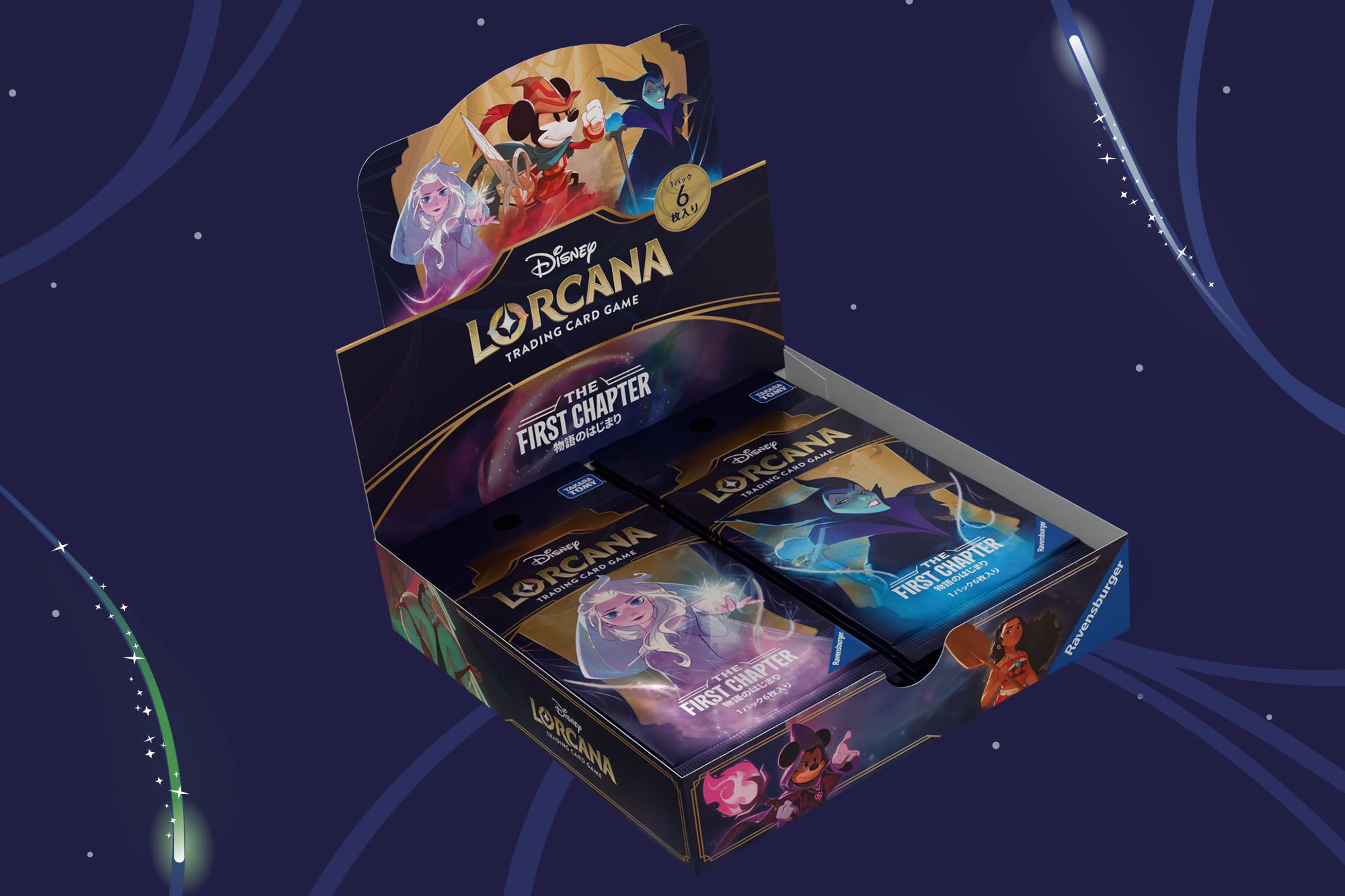 DISNEY LORCANA CHINESE THE FIRST CHAPTER BOOSTER BOX | 11098590