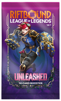 RIFTBOUND FRENCH LEAGUE OF LEGENDS TCG UNLEASHED BOOSTER DISPLAY