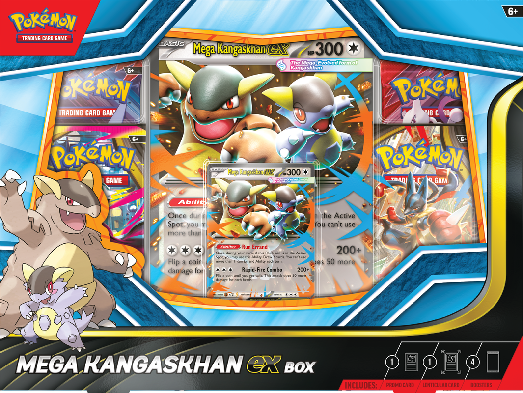 POKEMON MEGA KANGASKHAN EX BOX | 196214134546