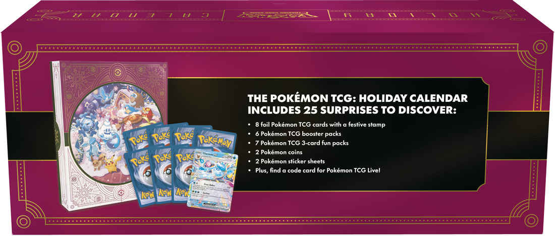 POKEMON HOLIDAY CALENDAR 2025(196214127180)