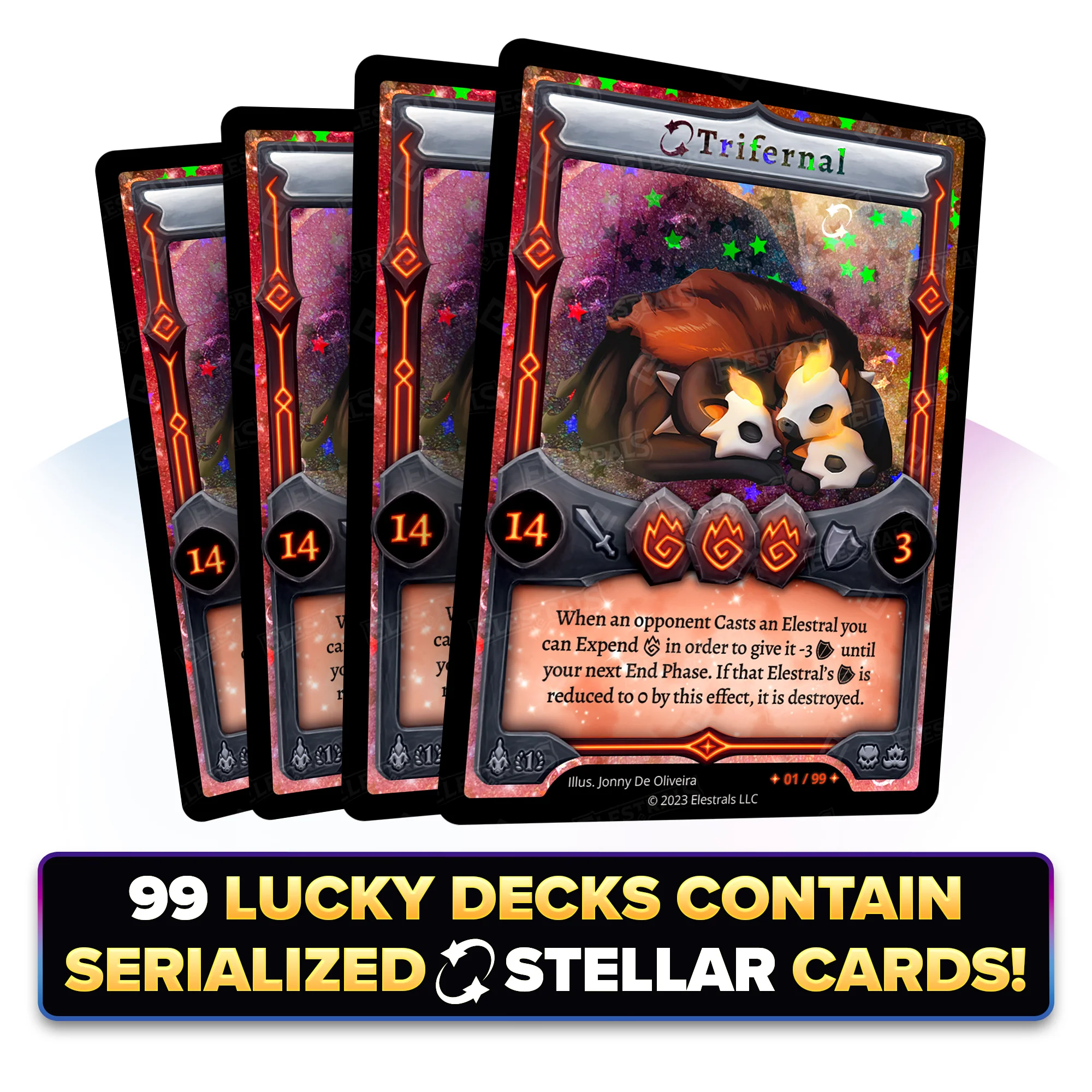 Elestrals: 1st Edition- Starter Deck- Trifernal | 850045412791