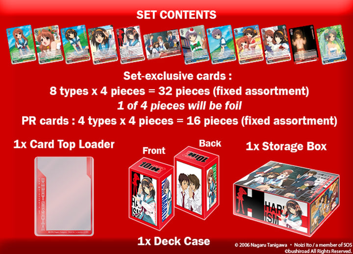 Weiss Schwarz: The Melancholy Of Haruhi Suzumiya Power Up Set | 8885009407546