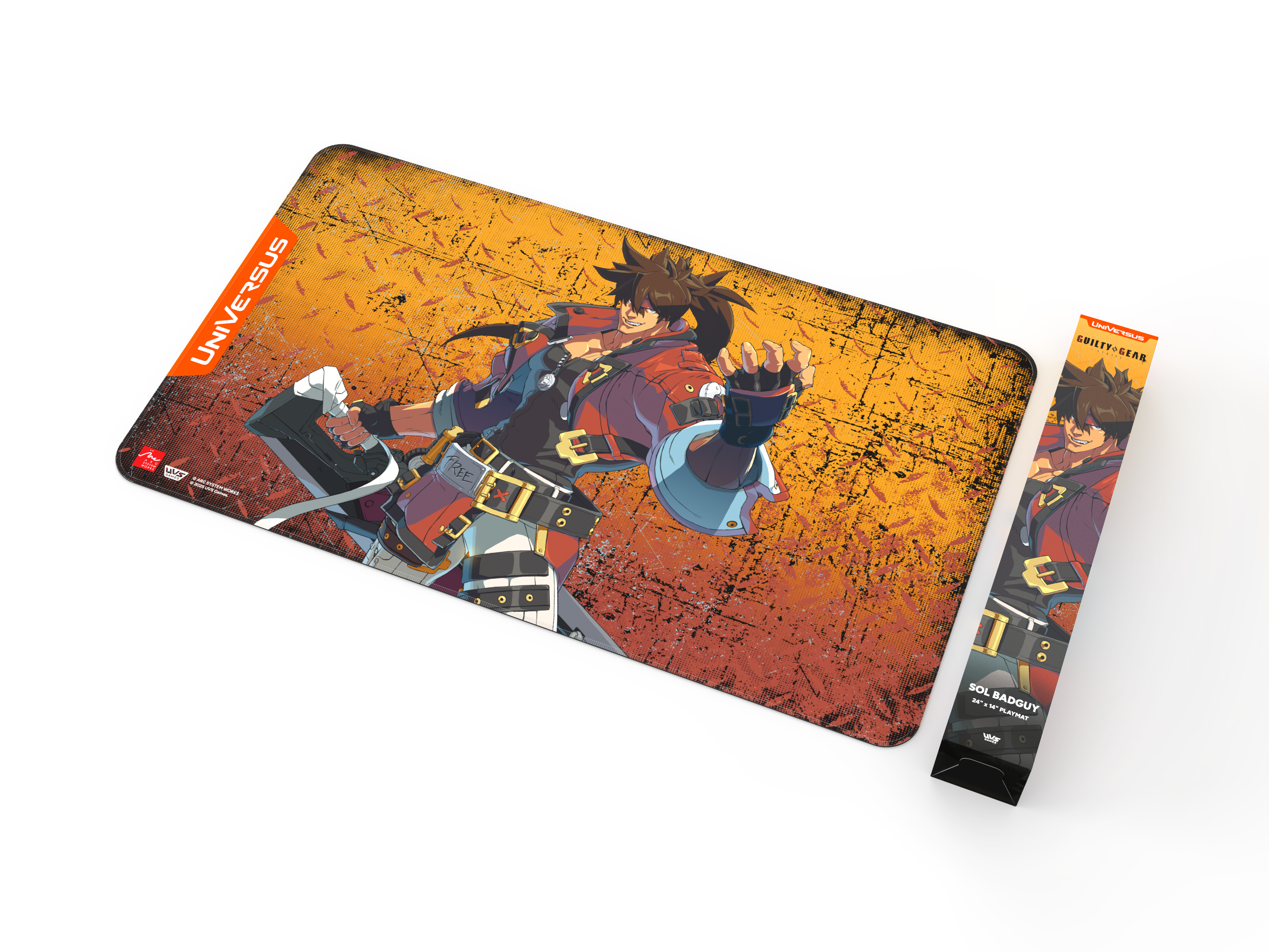GUILTY GEAR - STRIVE - PLAYMAT SOL BADGUY | 810155274092