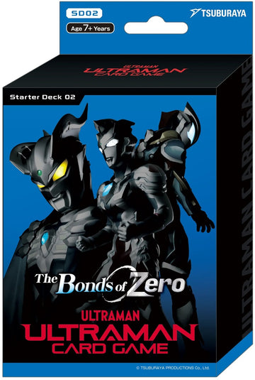 ULTRAMAN CG STARTER DECK 02 SD02 THE BONDS OF ZERO 6CT DISPLAY | 4570066530279