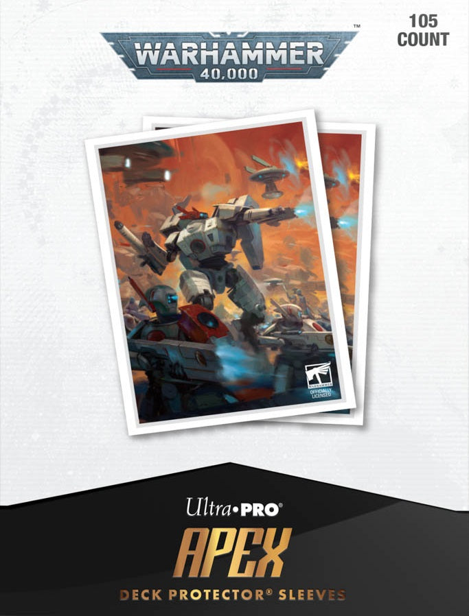 UP D-PRO APEX WARHAMMER 40K T'AU EMPIRE CODEX ALIGNED 105CT | 074427165574