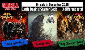 GODZILLA CG BATTLE BEGINS STARTER DECKS DESTOROYAH BLUE