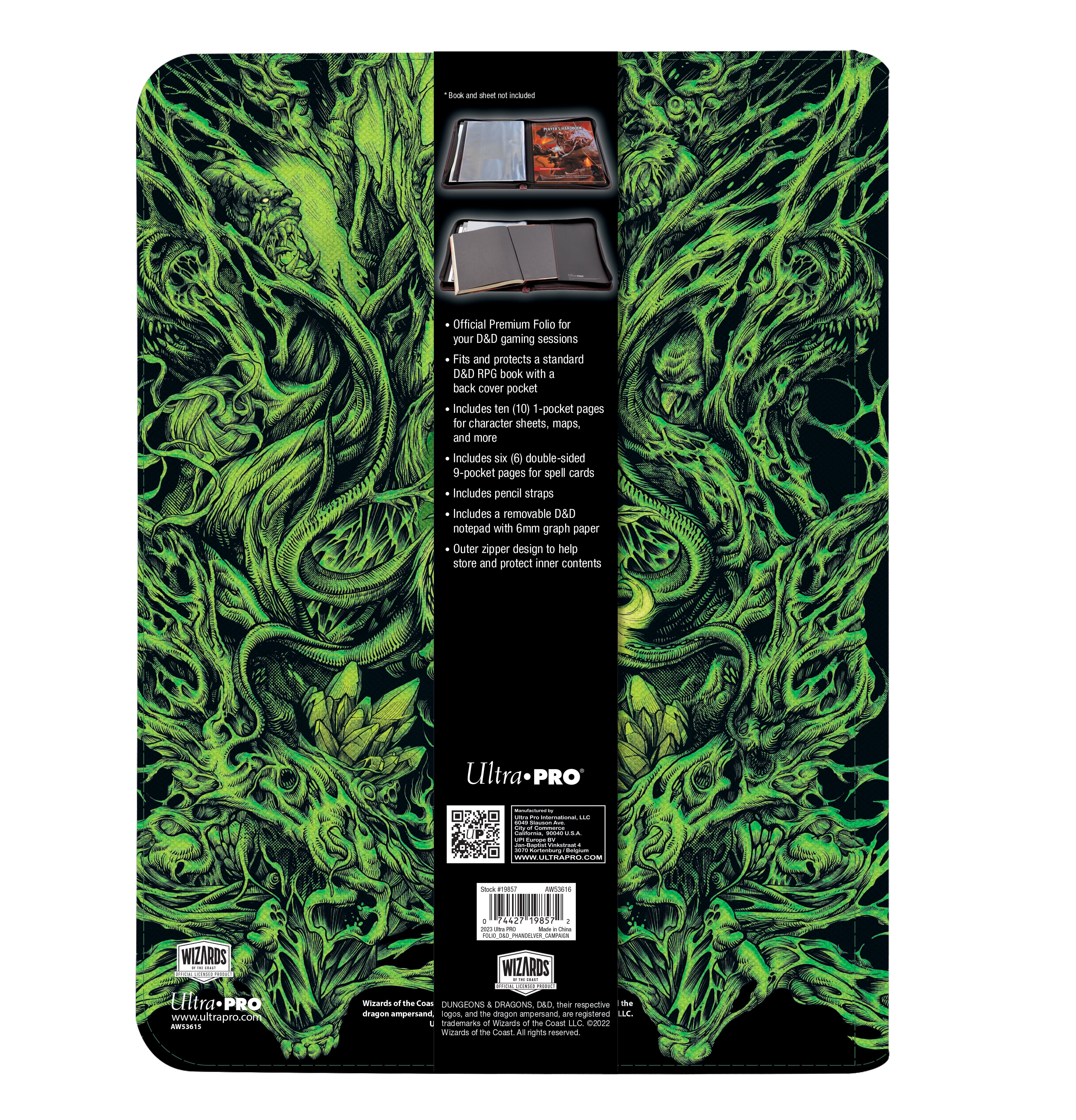 UP BOOK FOLIO DND PHANDELVER CAMPAIGN ALT ARTWORK | 074427198572