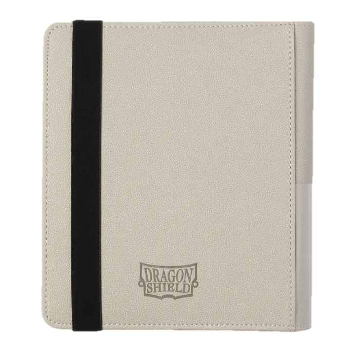 Dragon Shield Binder: Card Codex Portfolio 160- Ashen White | 5706569360122