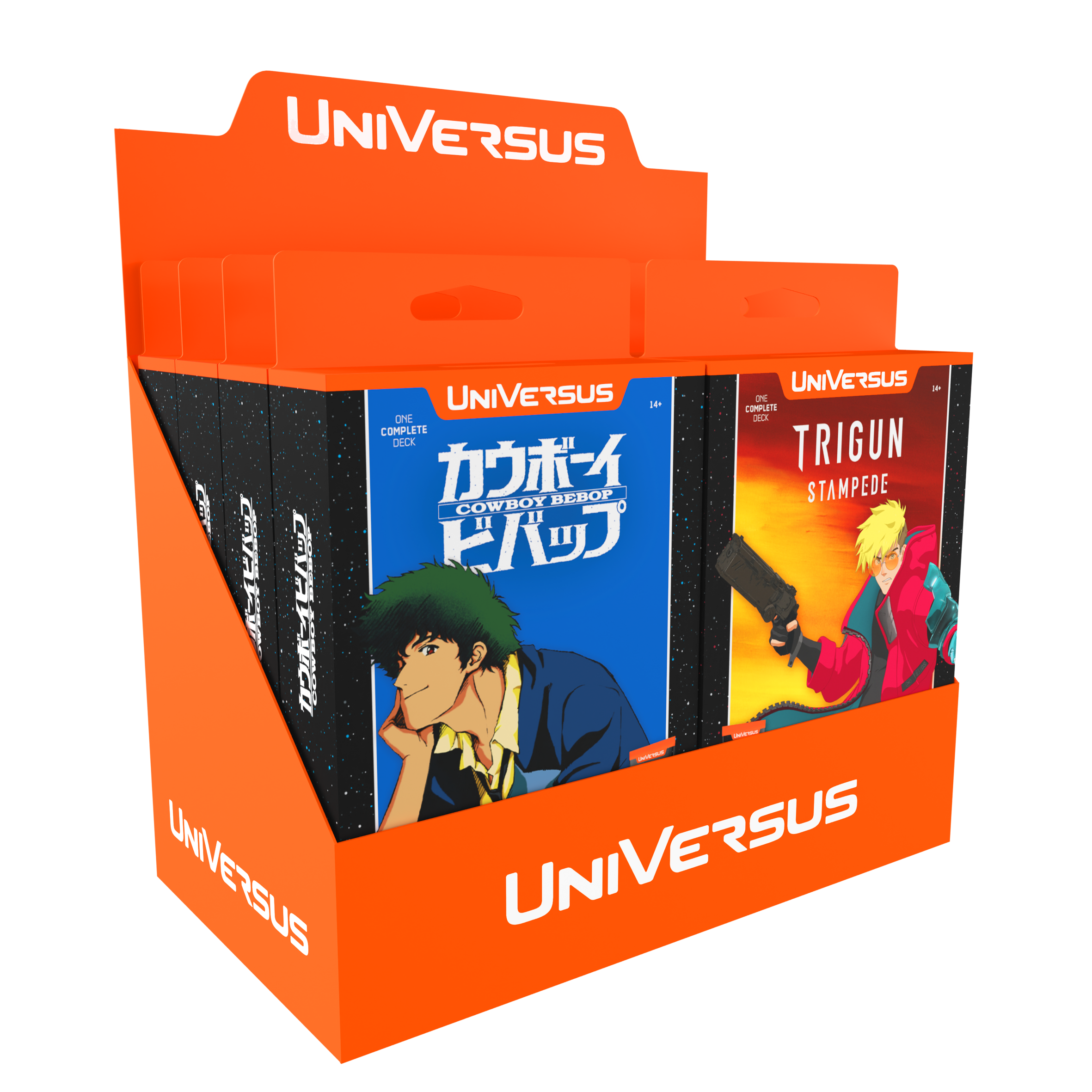 UniVersus CCG: Challenger Series Display- Bebop/Trigun(850034738680)(850034738680)