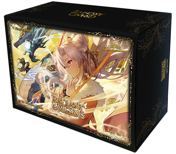 GRAND ARCHIVE TCG RADIANT ORIGINS 1ST ED BOOSTER | 724065403490
