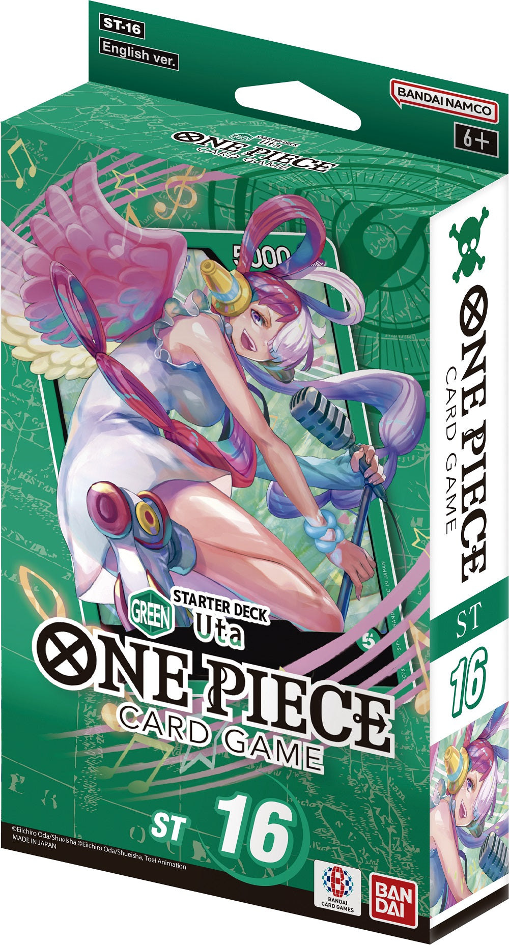 ONE PIECE CG ST16 STARTER DISPLAY (GREEN) - UTA | 810059787131