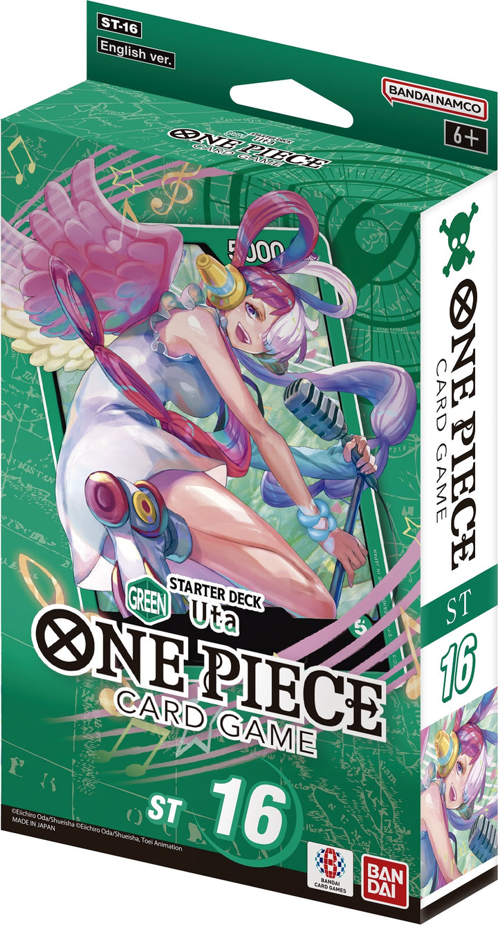 ONE PIECE CG ST16 STARTER DISPLAY (GREEN) - UTA | 810059787131