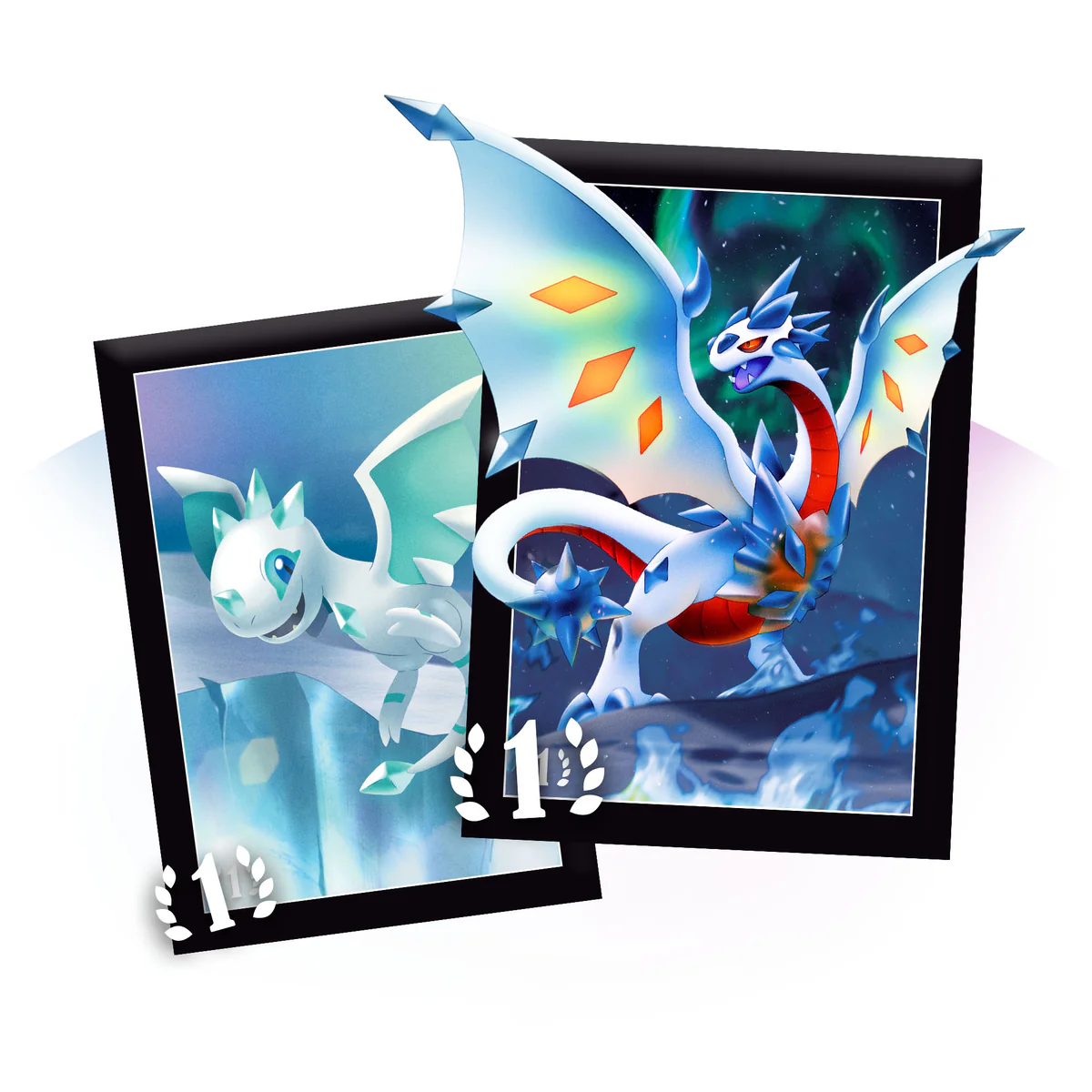 ELESTRALS CARD SLEEVES FROSTFALL KRYOSCORCH LINE (100) | 850045412968