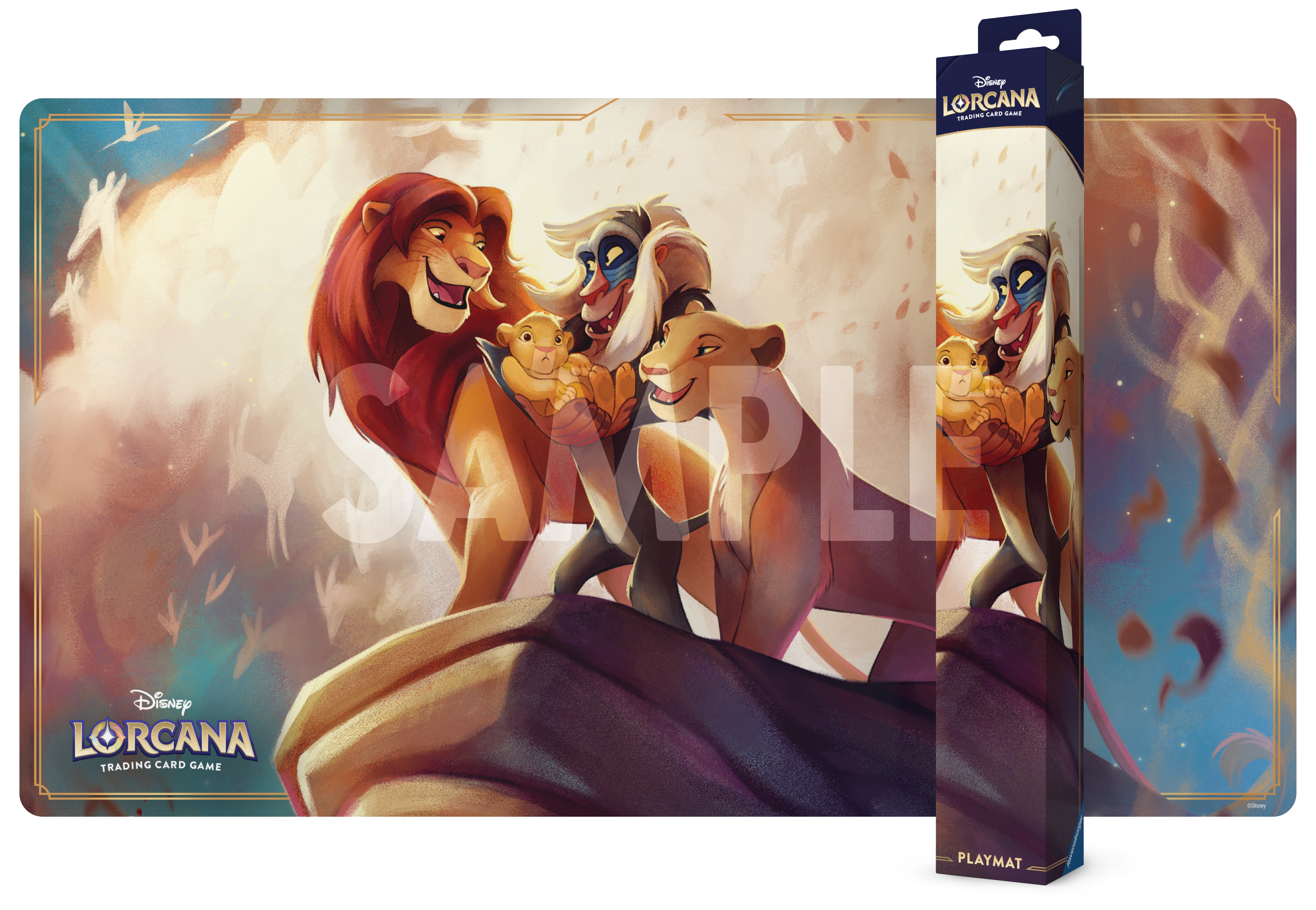 DISNEY LORCANA SET 13 PLAYMAT CIRCLE OF LIFE | 4050368900708