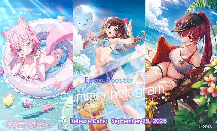 HOLOLIVE SUMMER HOLOGRAM EXTRA BOOSTER | 4580883398730